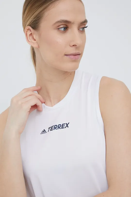 biela Športový top adidas TERREX Multi
