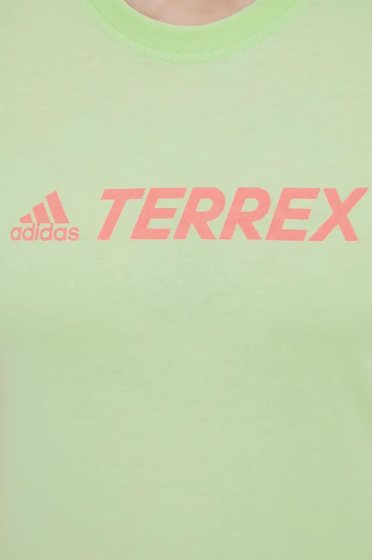 Хлопковая футболка adidas TERREX HE1645 Женский