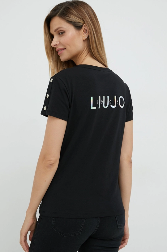 Liu Jo t-shirt 95 % Bawełna, 5 % Elastan