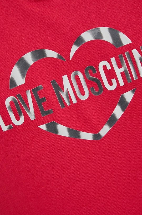 Βαμβακερό μπλουζάκι Love Moschino