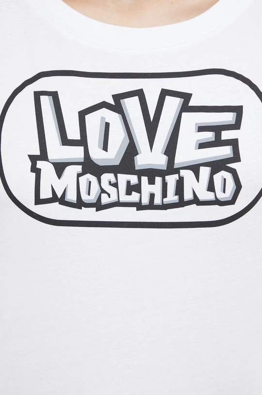 Βαμβακερό μπλουζάκι Love Moschino Γυναικεία