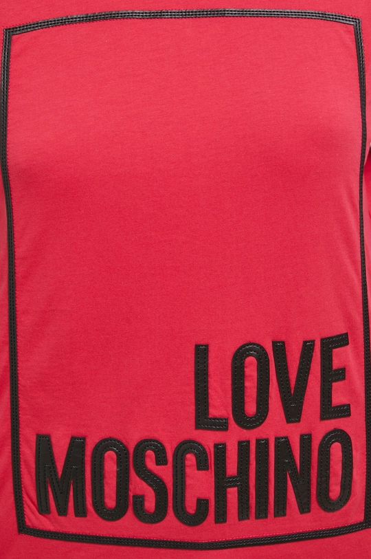 Βαμβακερό μπλουζάκι Love Moschino Γυναικεία