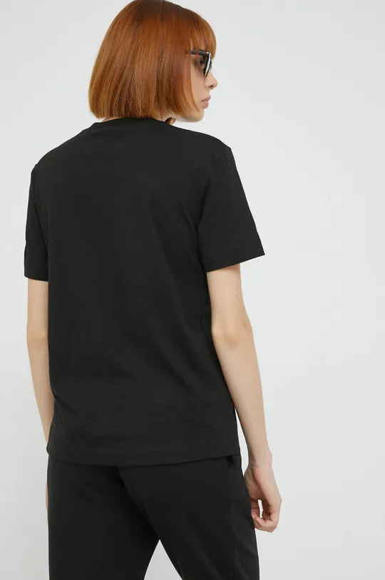 Βαμβακερό μπλουζάκι Love Moschino  Κύριο υλικό: 100% Βαμβάκι Πλέξη Λαστιχο: 95% Βαμβάκι, 5% Σπαντέξ