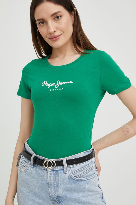 zelená Tričko Pepe Jeans Dámský