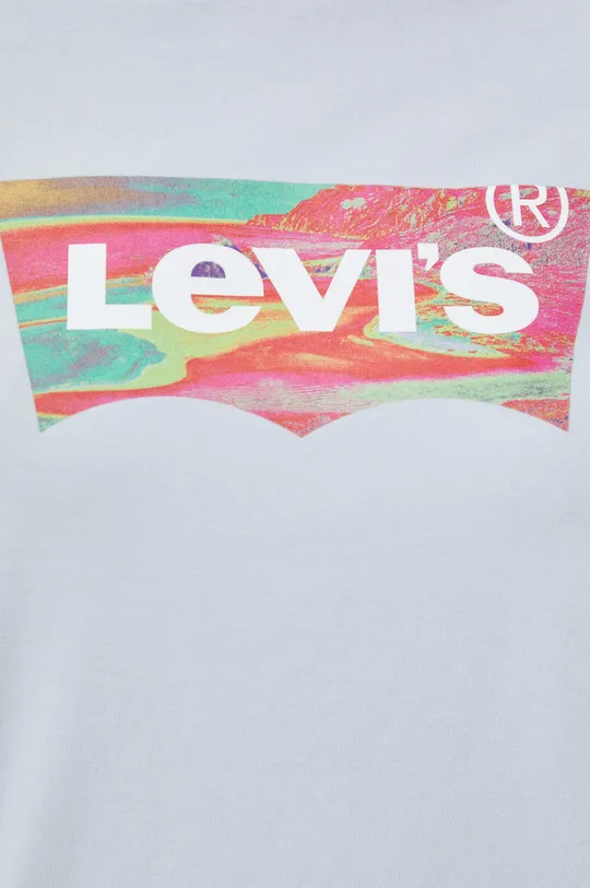 Βαμβακερό μπλουζάκι Levi's Γυναικεία