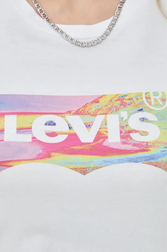 Βαμβακερό μπλουζάκι Levi's Γυναικεία