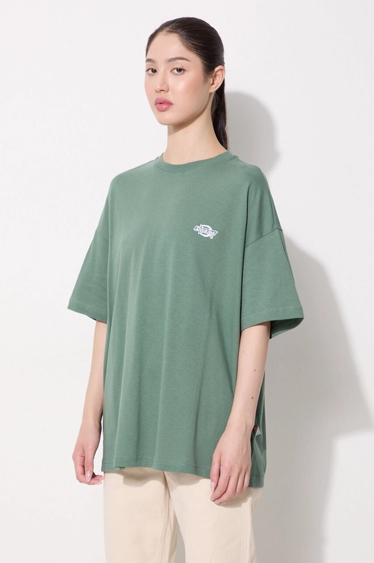 Abbigliamento Dickies t-shirt in cotone DK0A4Y1BBLK1 verde