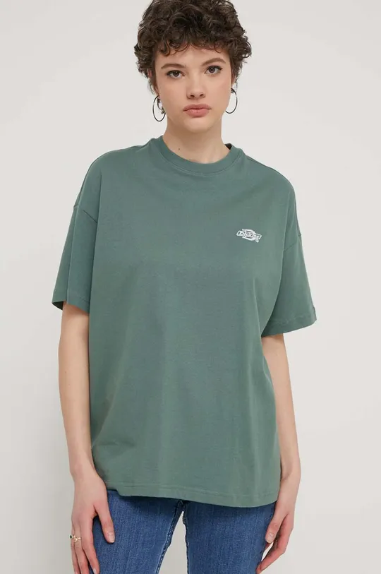 zielony Dickies t-shirt bawełniany