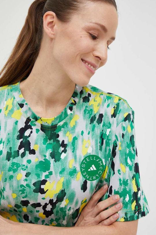 zelená Tričko adidas by Stella McCartney