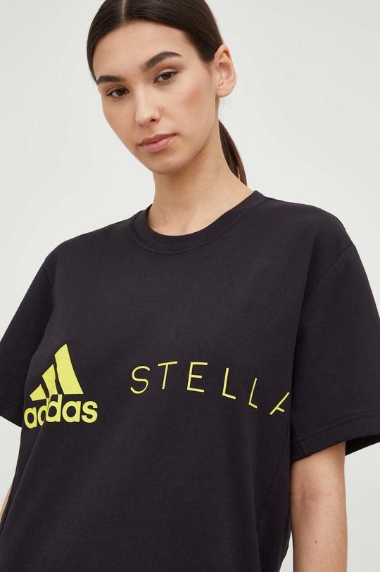 μαύρο Μπλουζάκι adidas by Stella McCartney Γυναικεία