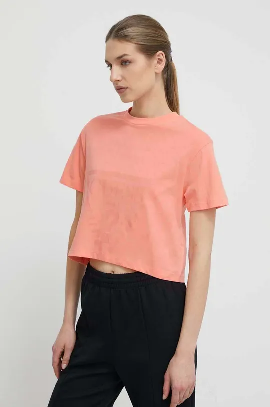 rosa Guess t-shirt in cotone Donna