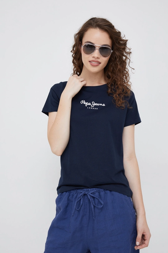 Βαμβακερό μπλουζάκι Pepe Jeans  100% Βαμβάκι