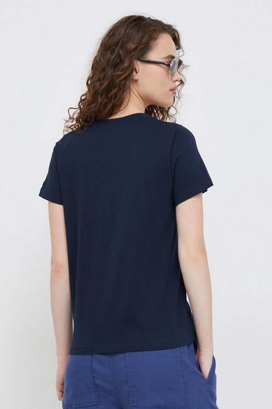 granatowy Pepe Jeans t-shirt bawełniany