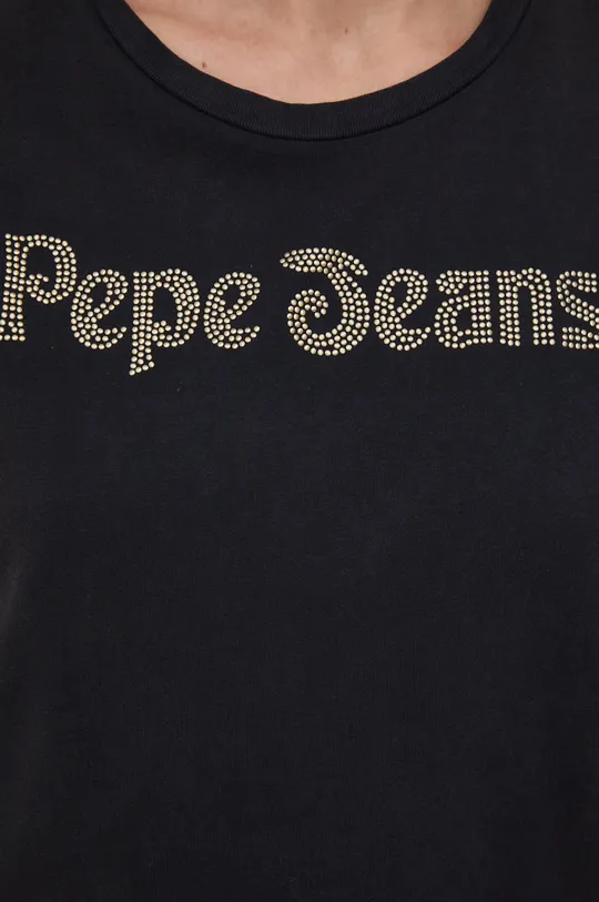 Βαμβακερό μπλουζάκι Pepe Jeans Γυναικεία