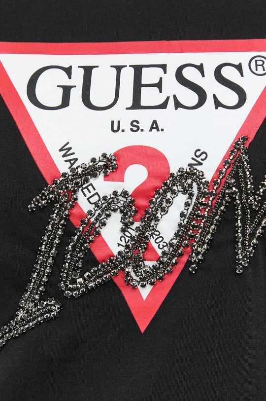 Βαμβακερό μπλουζάκι Guess Γυναικεία