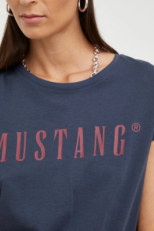 Mustang t-shirt bawełniany Damski