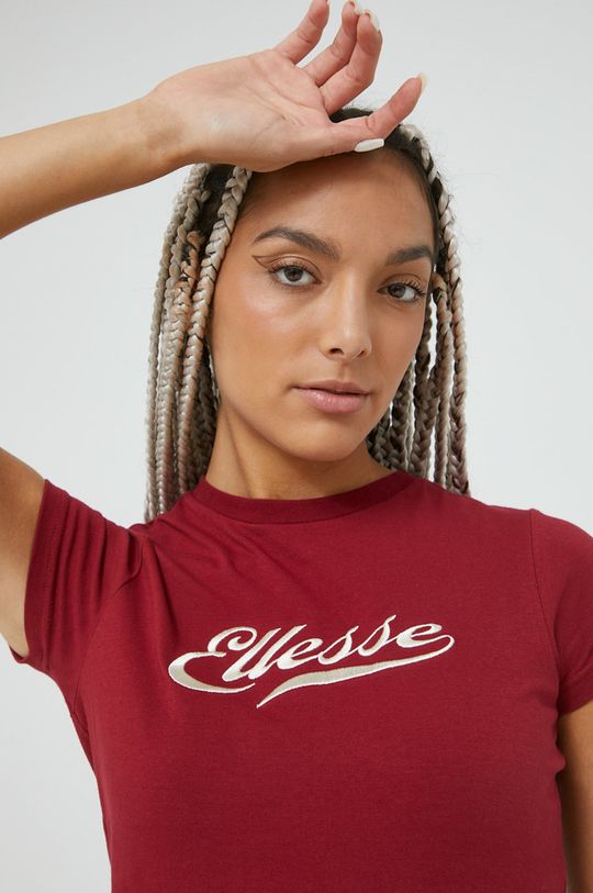 kasztanowy Ellesse t-shirt