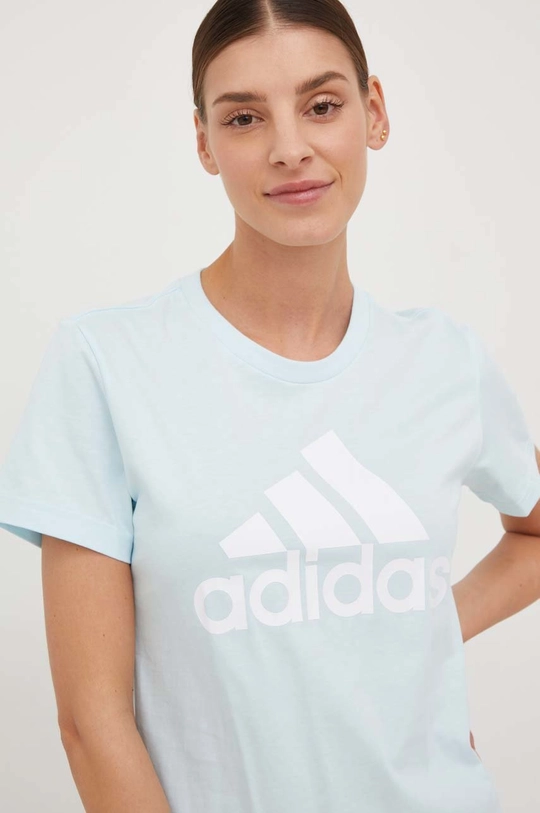 Бавовняна футболка adidas Жіночий