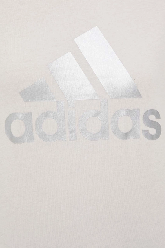 Хлопковая футболка adidas Женский