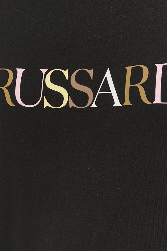 Βαμβακερό μπλουζάκι Trussardi Γυναικεία