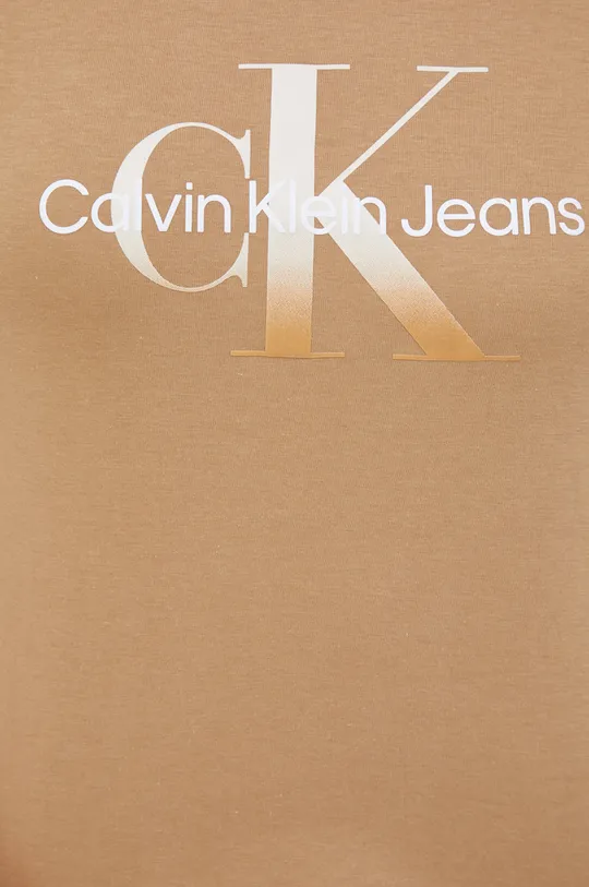 Βαμβακερό μπλουζάκι Calvin Klein Jeans Γυναικεία