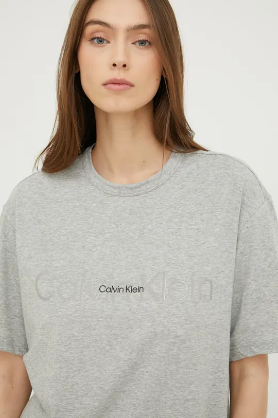 γκρί Μπλουζάκι πιτζάμας Calvin Klein Underwear