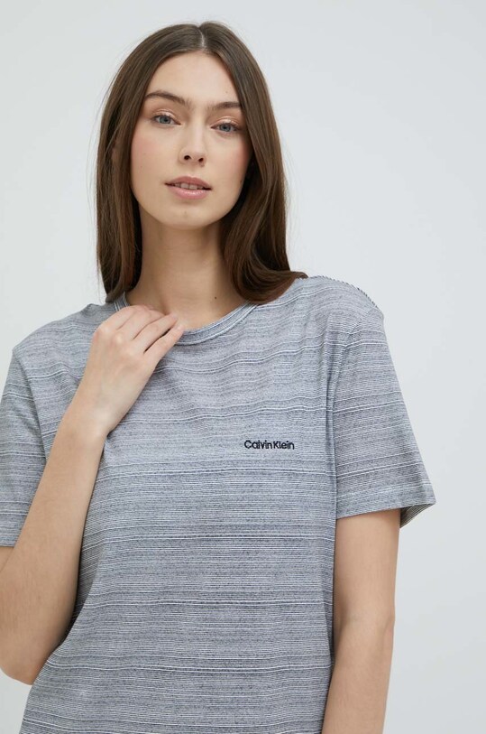 Calvin Klein Underwear tshirt piżamowy kolor szary