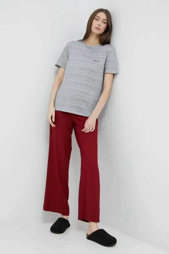 Pyžamové tričko Calvin Klein Underwear  57 % Bavlna, 38 % Polyester, 5 % Elastan