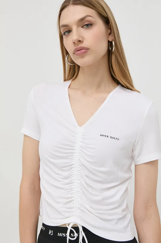 λευκό Μπλουζάκι Miss Sixty Γυναικεία