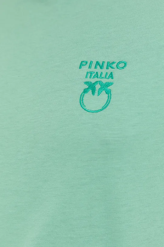 Хлопковая футболка Pinko Женский