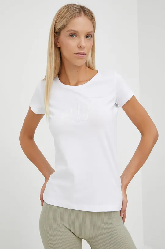 biały 4F t-shirt Damski