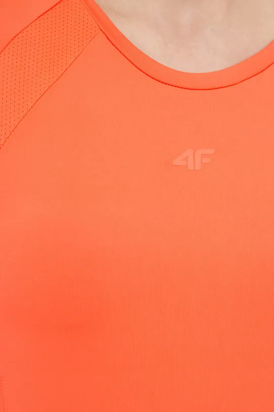 πορτοκαλί Μπλουζάκι για τρέξιμο 4F