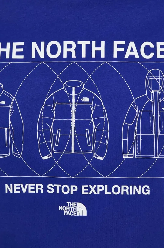 Βαμβακερό μπλουζάκι The North Face Γυναικεία