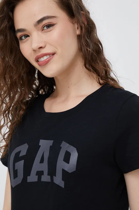 GAP t-shirt bawełniany (2-pack) 548683.05HEATHGRE