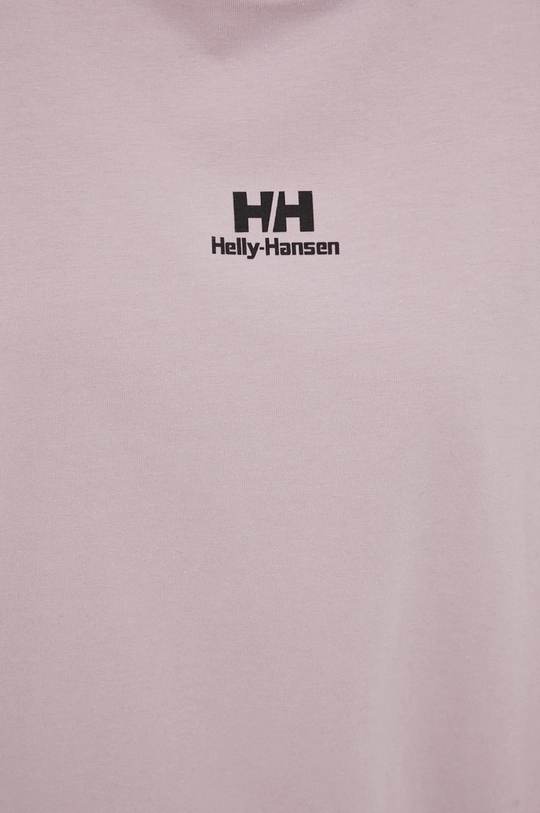 fioletowy Helly Hansen t-shirt