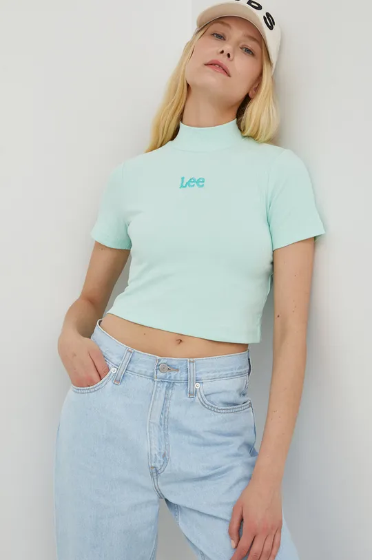 Lee t-shirt zöld