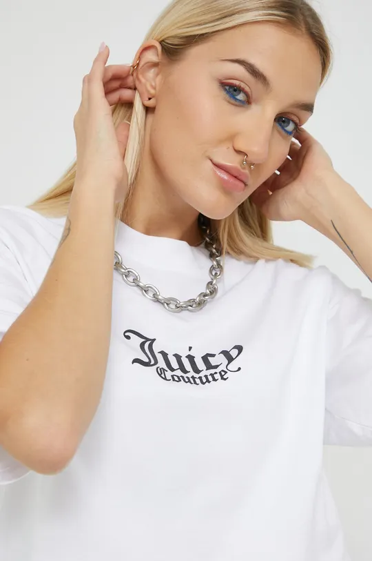 Βαμβακερό μπλουζάκι Juicy Couture Γυναικεία