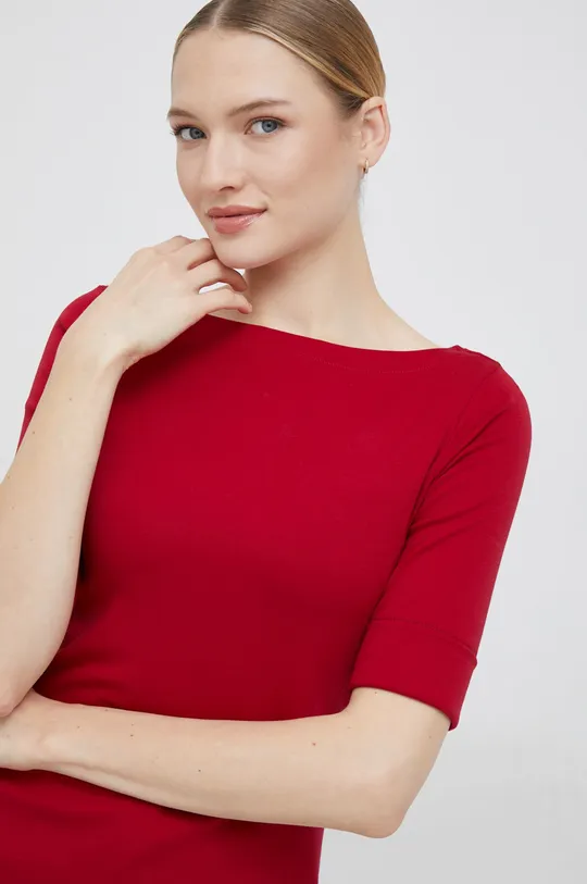 κόκκινο Μπλουζάκι Lauren Ralph Lauren Γυναικεία
