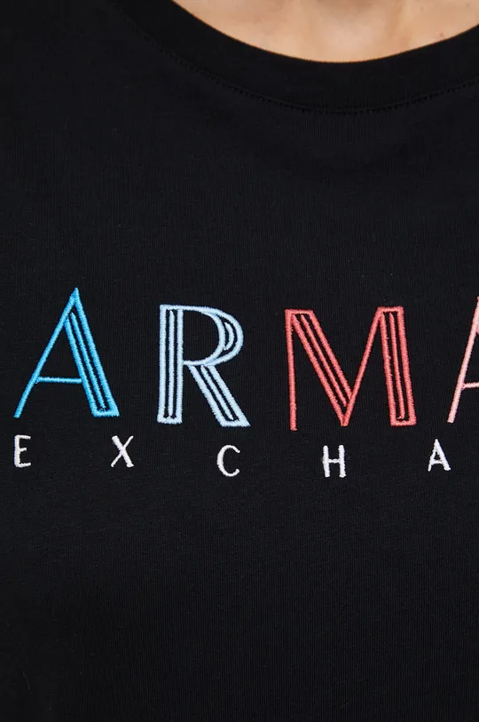 Bavlnené tričko Armani Exchange Dámsky
