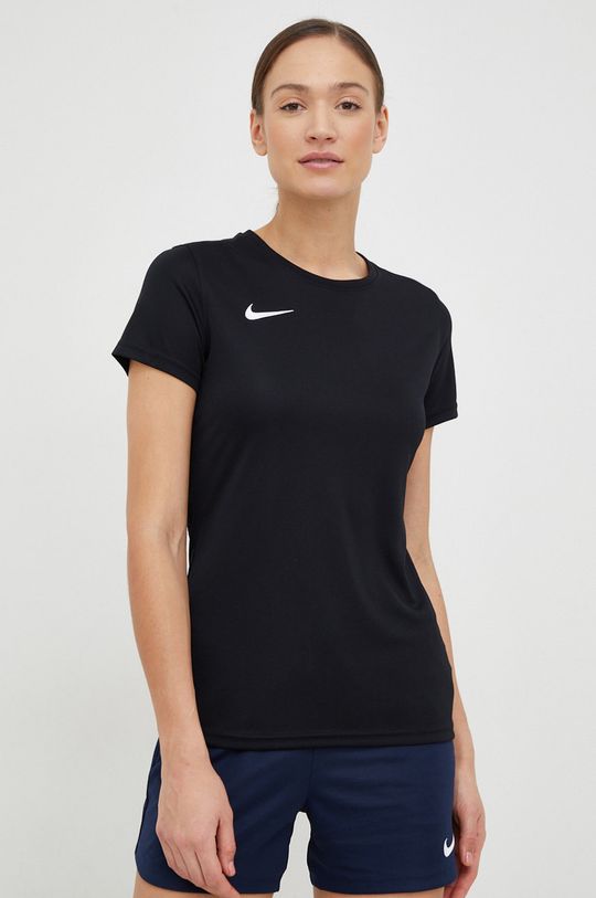 czarny Nike t-shirt treningowy Park VII Damski