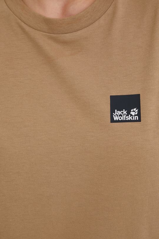 Bavlněné tričko Jack Wolfskin Dámský