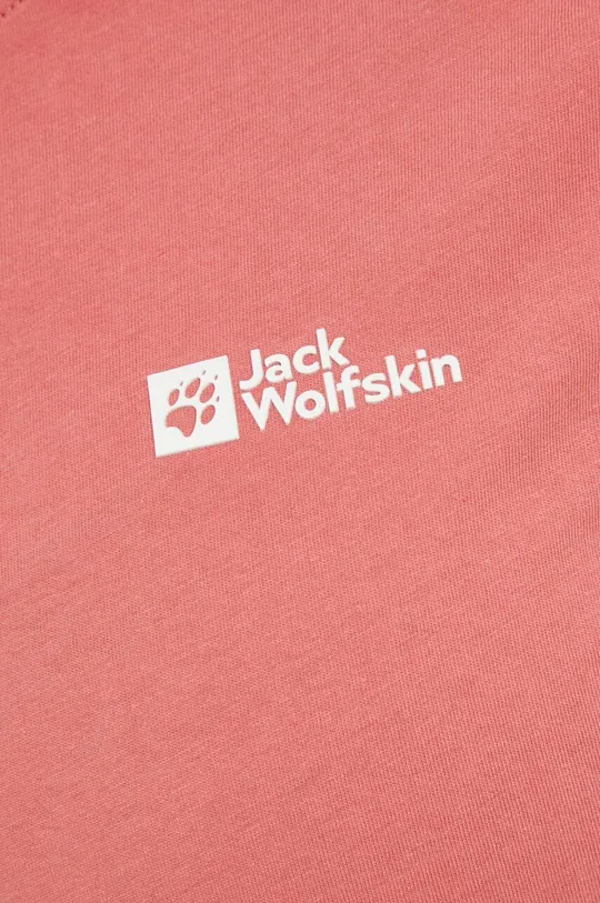 Bombažna kratka majica Jack Wolfskin Ženski