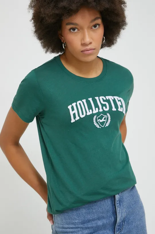 Hollister Co. t-shirt zielony