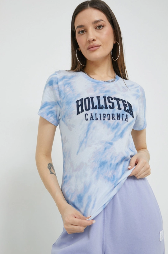 niebieski Hollister Co. t-shirt Damski