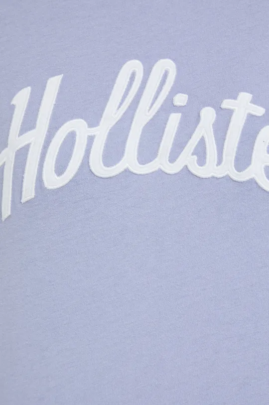 Βαμβακερό μπλουζάκι Hollister Co. Γυναικεία