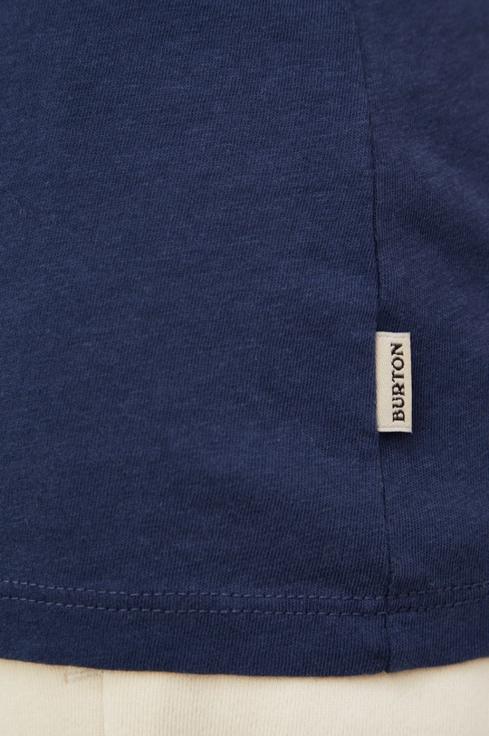 blu navy Burton t-shirt in cotone