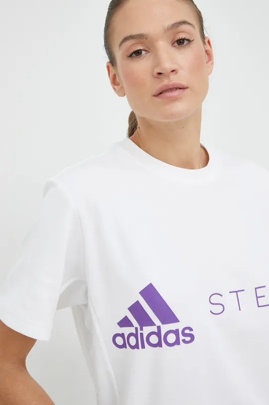 Μπλουζάκι adidas by Stella McCartney  53% Οργανικό βαμβάκι, 47% Ανακυκλωμένος πολυεστέρας