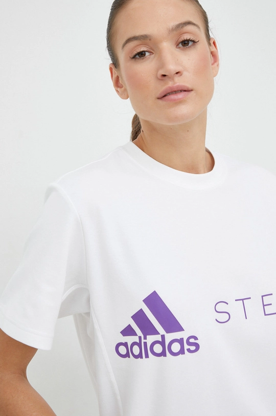 adidas by Stella McCartney t-shirt 53 % Bawełna organiczna, 47 % Poliester z recyklingu