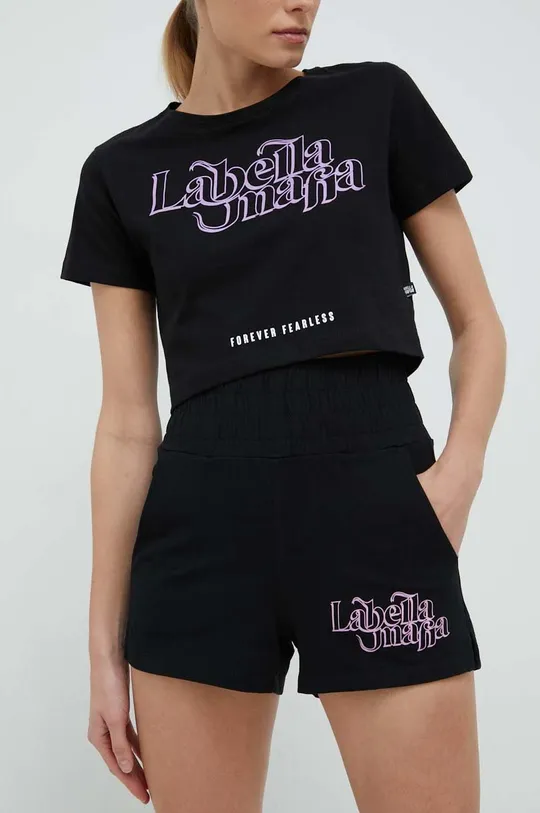 Βαμβακερό μπλουζάκι LaBellaMafia Γυναικεία