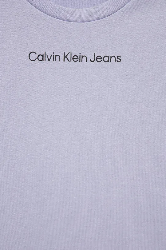 Calvin Klein Jeans t-shirt bawełniany dziecięcy IG0IG01536.9BYY 100 % Bawełna